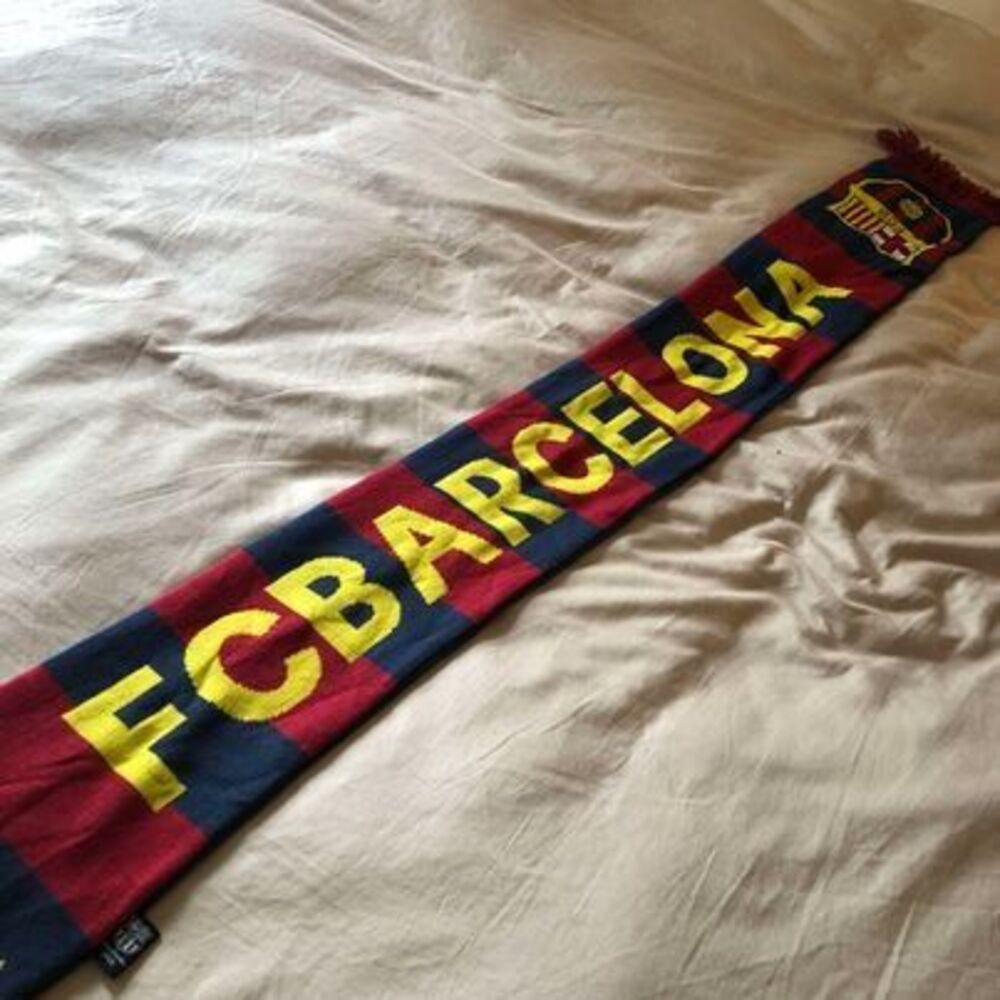 FC Barcelona Authentic Official Licensed Product Soccer Scarf